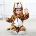 Toddler girl clothing lovely cartoon animal children clothing conjoined  baby winter rompers